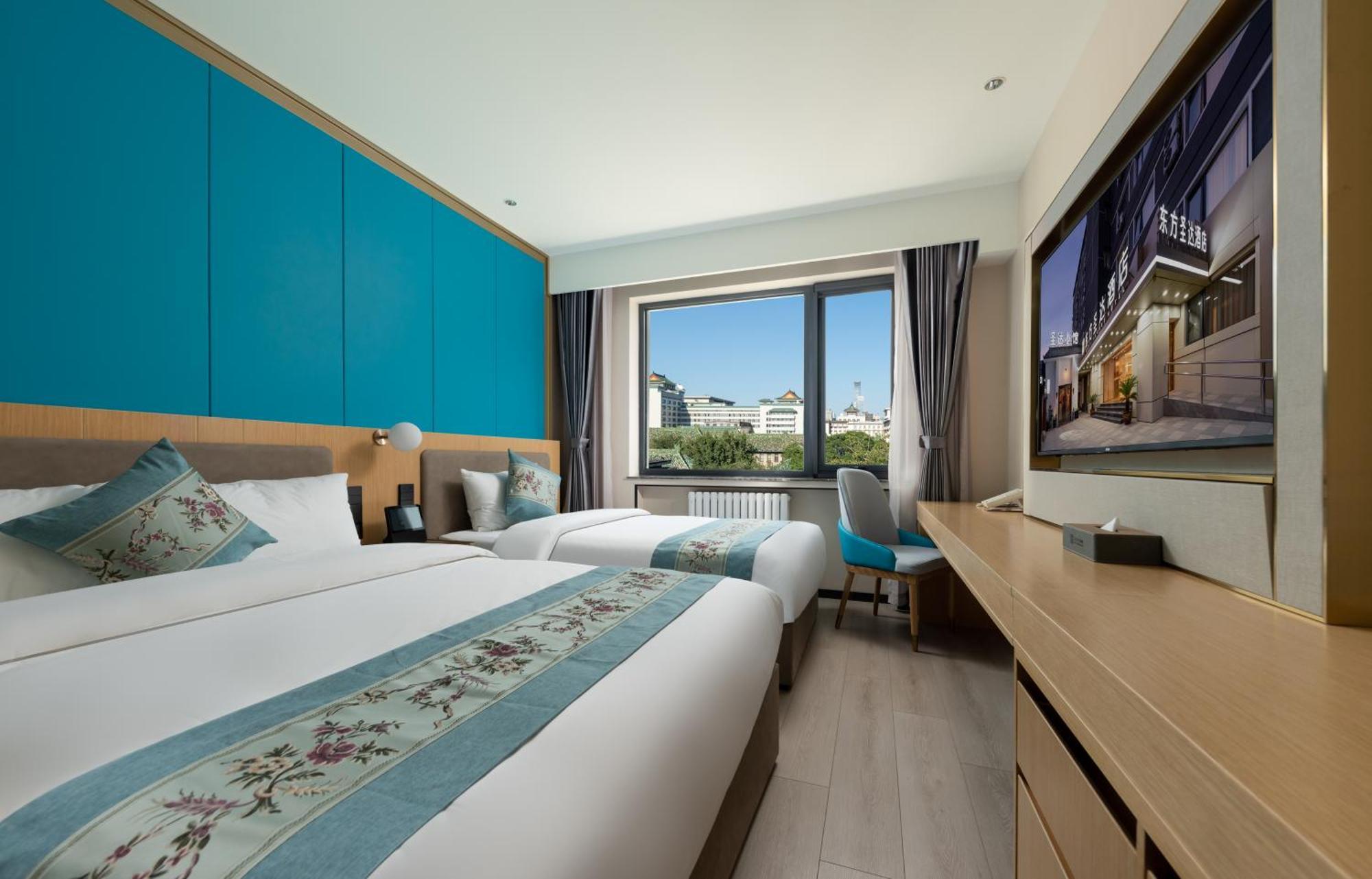 Jingfang Building Smart Hotel - Located In The Busiest Part Of The Downtown Area, Near Beijing Tiananmen Square And The Forbidden City,Wangfujing Shopping Street ,Newly Opened Hotel,Provide Free Laundry Service,Provide Tourism And Ticketing Services Εξωτερικό φωτογραφία