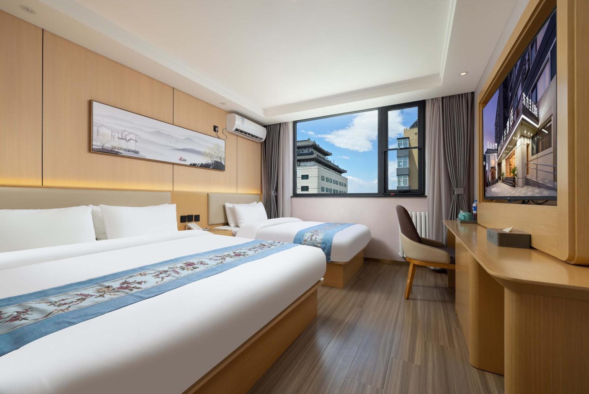 Jingfang Building Smart Hotel - Located In The Busiest Part Of The Downtown Area, Near Beijing Tiananmen Square And The Forbidden City,Wangfujing Shopping Street ,Newly Opened Hotel,Provide Free Laundry Service,Provide Tourism And Ticketing Services Εξωτερικό φωτογραφία